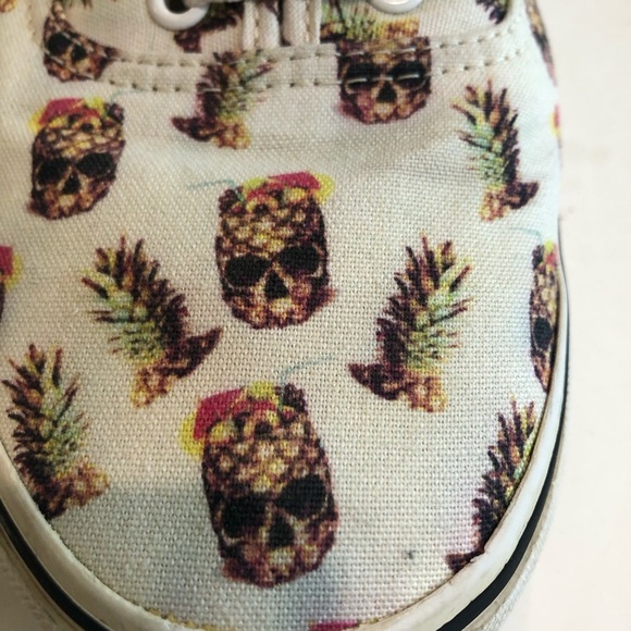 Vans “Drained and Confused” Size 13 sneakers. Tiki pineapple tropical luau party - Picture 4 of 9